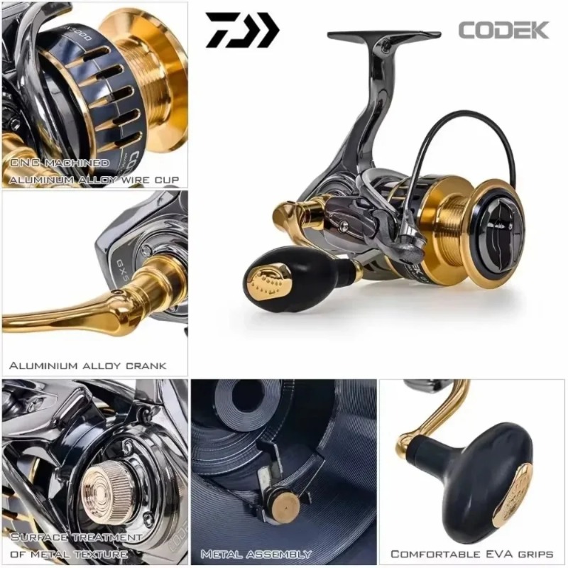 Daiwa CODEK Spinning Reel Bait - Abu Garcia Reel Max incelemesi ve fiyatı