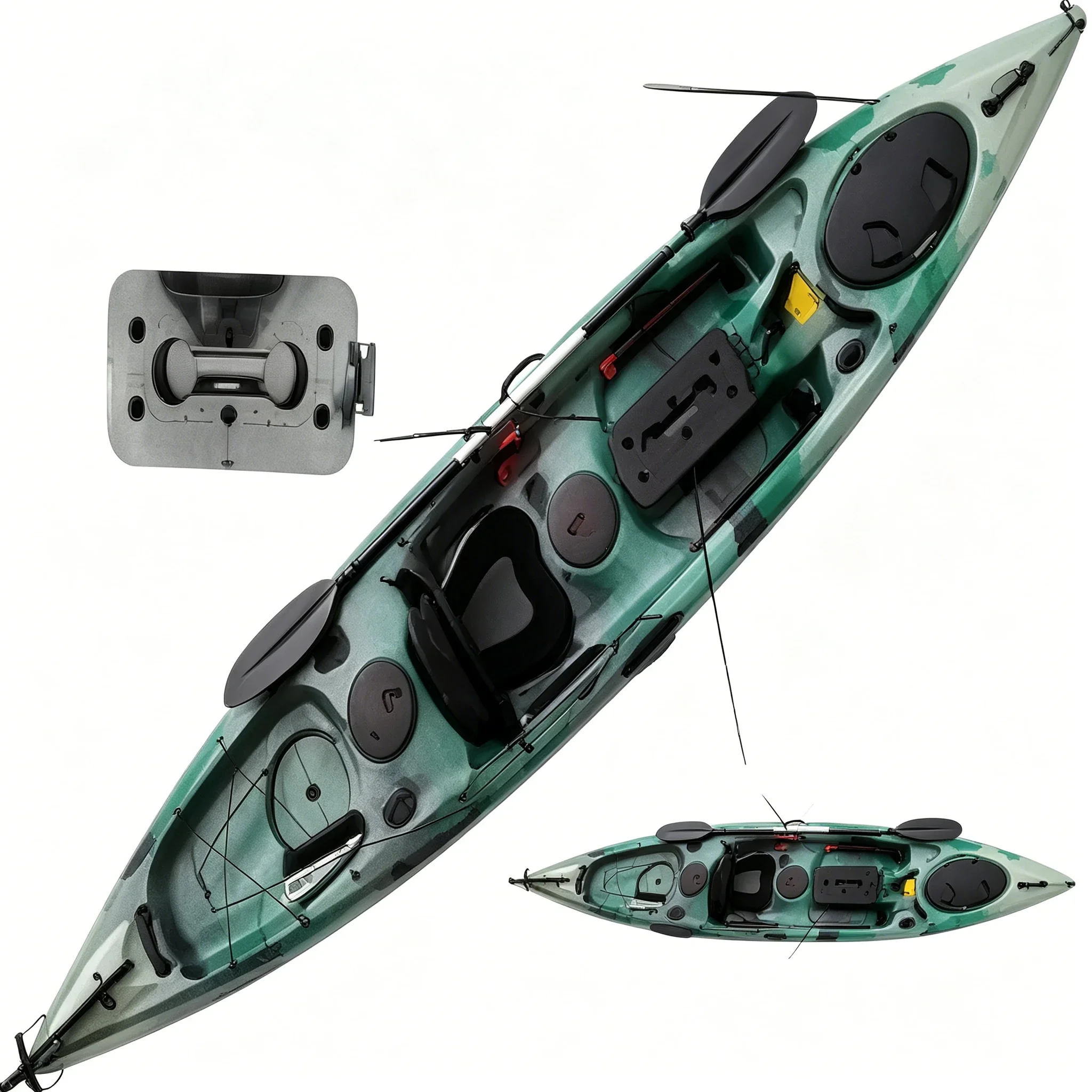 Tek Kişilik, Polietilen Malzem - Fishing Kayak Rod Holder incelemesi ve fiyatı